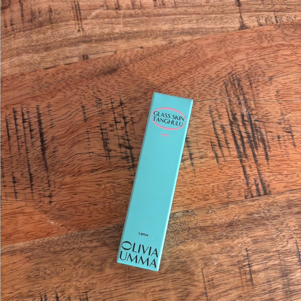Olivia Umma Glass Skin Tanghulu Lip Oil - Mint NWT